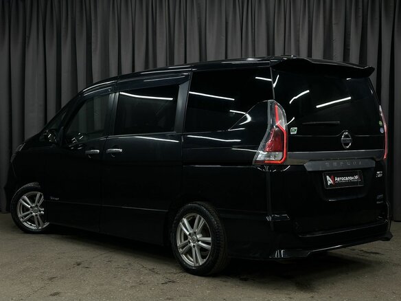 2017 Nissan Serena V (C27), чёрный, 1499777 рублей - вид 1