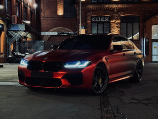 2021 BMW M5 Competition VI (F90) Рестайлинг, красный, 11500000 рублей, вид 2