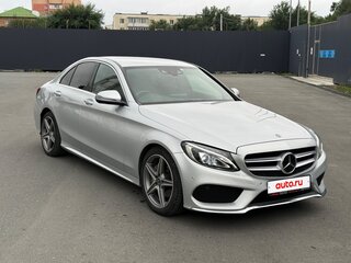 2017 Mercedes-Benz C-Класс 180 9G-TRONIC IV (W205), серебристый, 1829000 рублей, вид 4