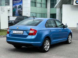 2015 Skoda Rapid I, синий, 968000 рублей, вид 5