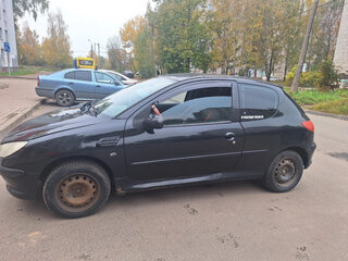 2007 Peugeot 206, чёрный, 150000 рублей, вид 4
