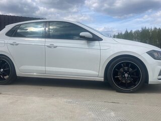 2018 Volkswagen Polo VI (EU Market), белый, 1349000 рублей, вид 4
