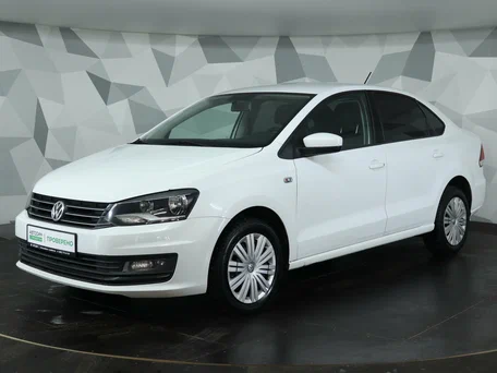 2016 Volkswagen Polo V Рестайлинг, белый, 849000 рублей, вид 1