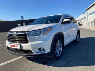 2015 Toyota Highlander III (XU50), белый, 3500000 рублей, вид 1