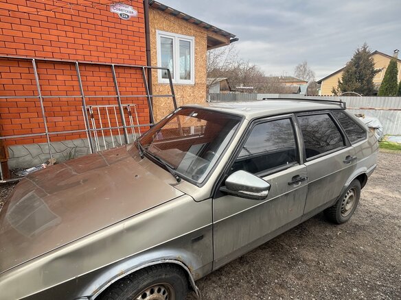 2001 Lada (ВАЗ) 2109, серебристый, 90000 рублей - вид 2