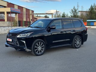 2016 Lexus LX 450d III Рестайлинг 2, чёрный, 5400000 рублей, вид 5