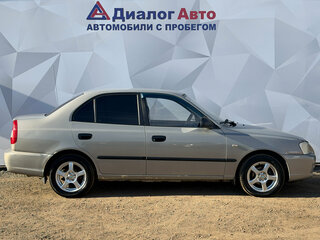 2008 Hyundai Accent ТагАЗ II, бежевый, 320000 рублей, вид 4