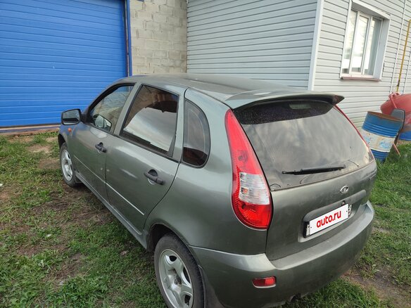 2010 Lada (ВАЗ) Kalina I, серый, 149999 рублей - вид 3