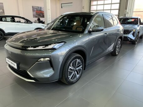 2026 Geely EX5 Гибрид EM-R, серый, 3829990 рублей, вид 4