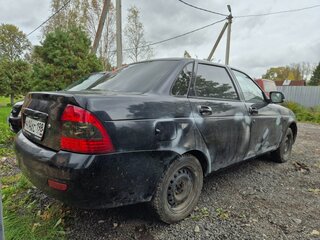 2009 Lada (ВАЗ) Priora I, чёрный, 130000 рублей, вид 4