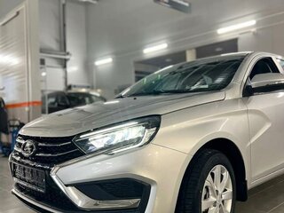 2026 Lada (ВАЗ) Vesta I Рестайлинг (NG), серебристый, 1880000 рублей, вид 4