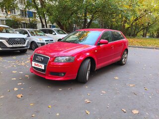2007 Audi A3 II (8P) Рестайлинг 1, красный, 690000 рублей, вид 1