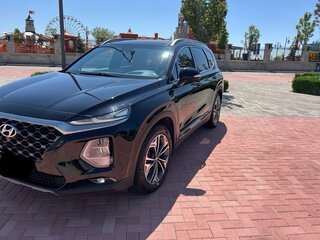 2019 Hyundai Santa Fe IV, чёрный, 3050000 рублей, вид 1