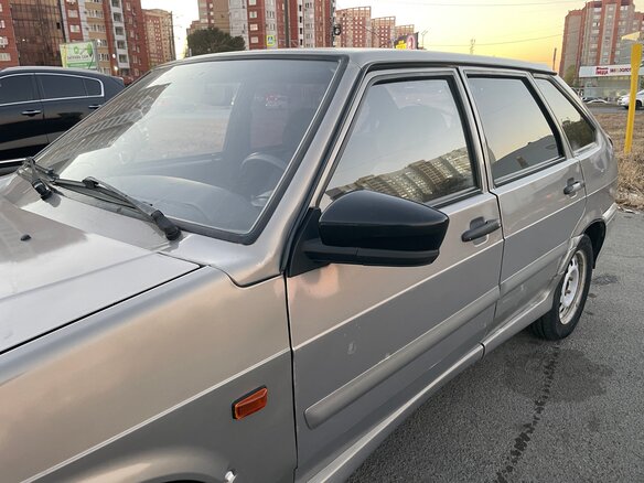2007 Lada (ВАЗ) 2114, серый, 150000 рублей - вид 12