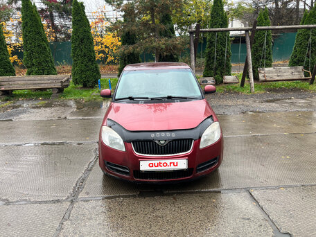 2009 Skoda Fabia II, красный, 325000 рублей, вид 1