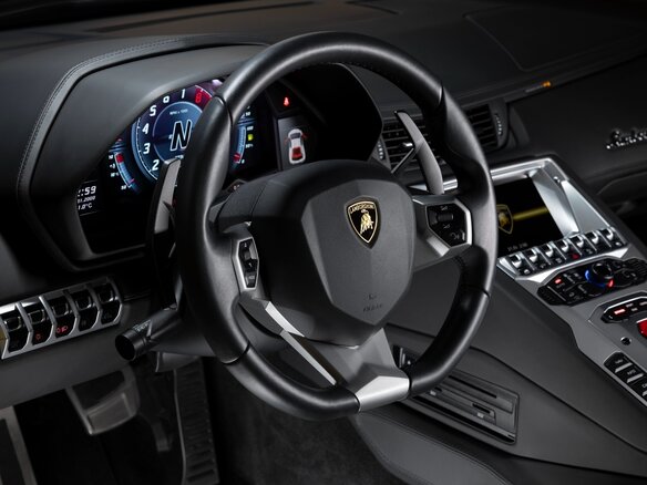2020 Lamborghini Aventador I Рестайлинг, жёлтый, 51085563 рублей - вид 20