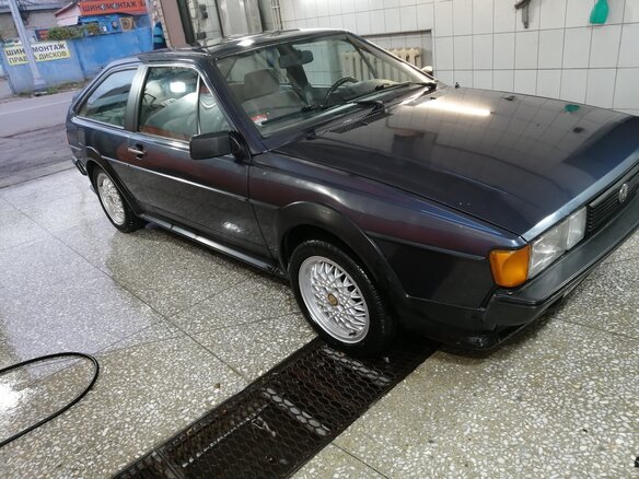 1987 Volkswagen Scirocco II, синий, 1100000 рублей - вид 2