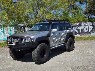 2007 Nissan Patrol V (Y61) Рестайлинг, серебристый, 3620000 рублей, вид 5