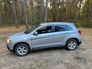 2011 Mitsubishi ASX I, серебристый, 950000 рублей, вид 3