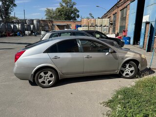 2005 Nissan Primera III (P12), серебристый, 320000 рублей, вид 3