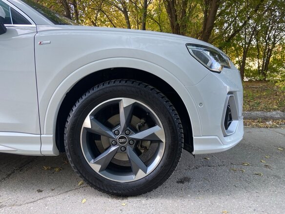 2021 Audi Q3 35 TFSI II (F3), белый, 3200000 рублей - вид 7