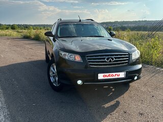 2008 Infiniti FX35 I (S50) Рестайлинг, чёрный, 1200000 рублей, вид 3