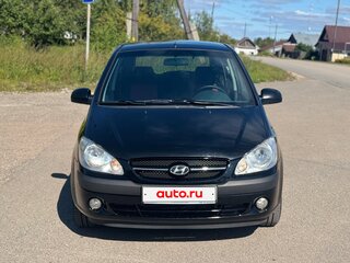 2008 Hyundai Getz I Рестайлинг, чёрный, 539000 рублей, вид 2