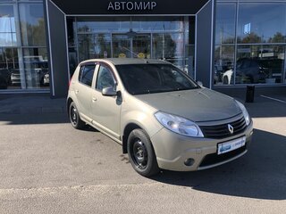 2011 Renault Sandero I, бежевый, 550000 рублей, вид 3