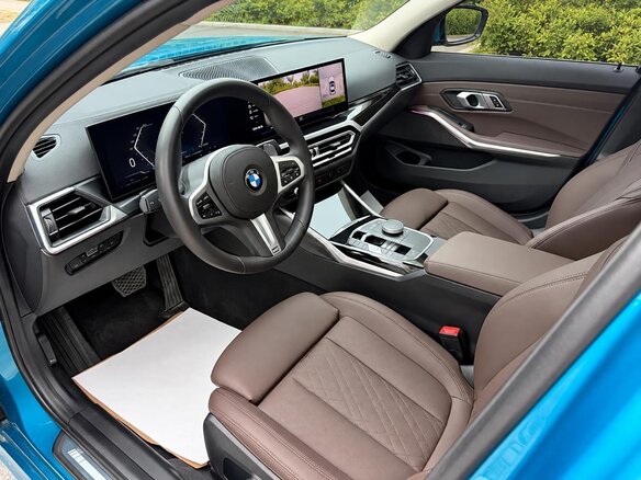 2023 BMW 3 серии Long 320Li VII (G2x) Рестайлинг, голубой, 2976000 рублей - вид 5