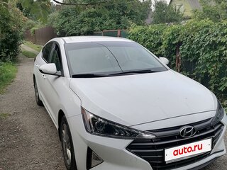 2019 Hyundai Elantra VI (AD) Рестайлинг, белый, 1650000 рублей, вид 1