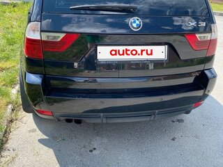 2008 BMW X3 25i I (E83) Рестайлинг, чёрный, 1150000 рублей, вид 3