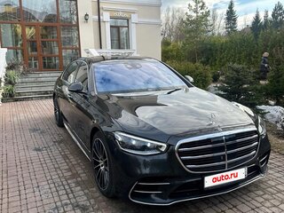 2020 Mercedes-Benz S-Класс 450 Long 4MATIC VII (W223), серый, 9000000 рублей, вид 4