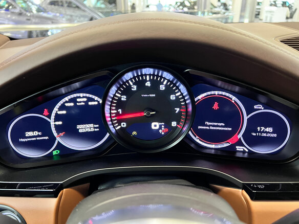 2018 Porsche Cayenne III, голубой - вид 12