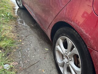 2012 Kia Rio 4-speed III, красный, 650000 рублей, вид 4