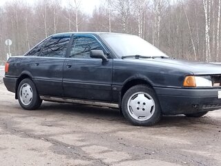 1991 Audi 80 IV (B3), чёрный, 125000 рублей, вид 4
