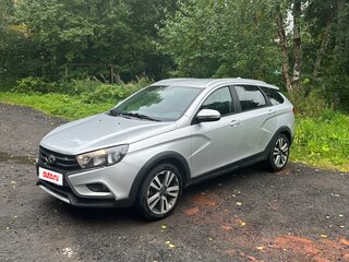 2018 Lada (ВАЗ) Vesta SW Cross I, серебристый, 830000 рублей, вид 1