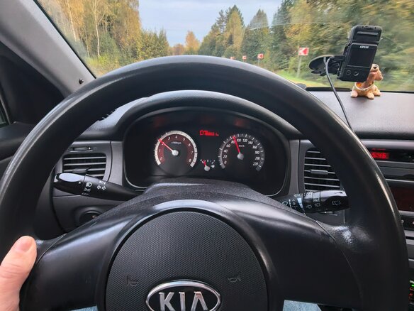 2010 Kia Rio II Рестайлинг, бежевый, 500000 рублей - вид 5