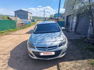 2014 Opel Astra J Рестайлинг, серебристый, 720000 рублей, вид 1