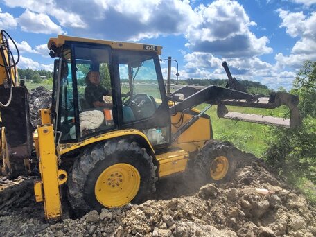 2003 Caterpillar 434, жёлтый, 2280000 рублей, вид 1