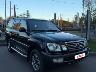 2005 Lexus LX 470 II Рестайлинг, чёрный, 1500000 рублей, вид 3