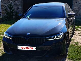 2021 BMW 5 серии 530d xDrive VII (G30/G31/G38) Рестайлинг, чёрный, 7100000 рублей, вид 4