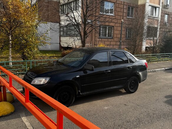 2012 Lada (ВАЗ) Granta I, синий, 170000 рублей - вид 1