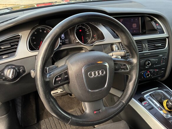 2009 Audi A5 I (8T), синий, 1600000 рублей - вид 8