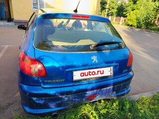 2008 Peugeot 206, синий, 310000 рублей, вид 4