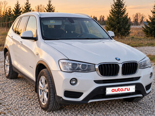 2015 BMW X3 20d xDrive II (F25) Рестайлинг, белый, 2400000 рублей, вид 4