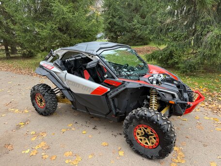 2018 BRP Can-Am Maverick X RC Turbo RR, золотистый, 2250888 рублей, вид 5