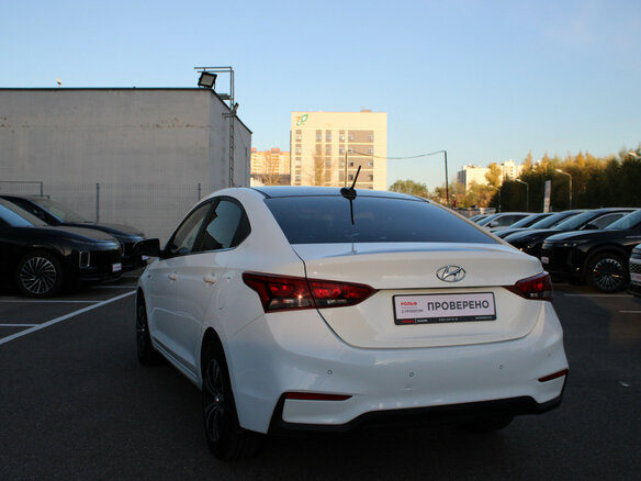 2018 Hyundai Solaris II, белый - вид 5