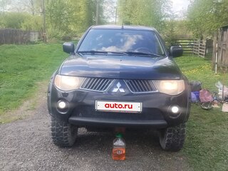 2008 Mitsubishi L200 IV, чёрный, 1500000 рублей, вид 1