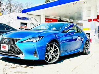2018 Lexus RC 300 I Рестайлинг, синий, 4250000 рублей, вид 2