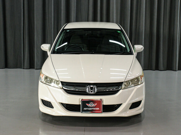 2009 Honda Stream II Рестайлинг, белый, 1220000 рублей - вид 3